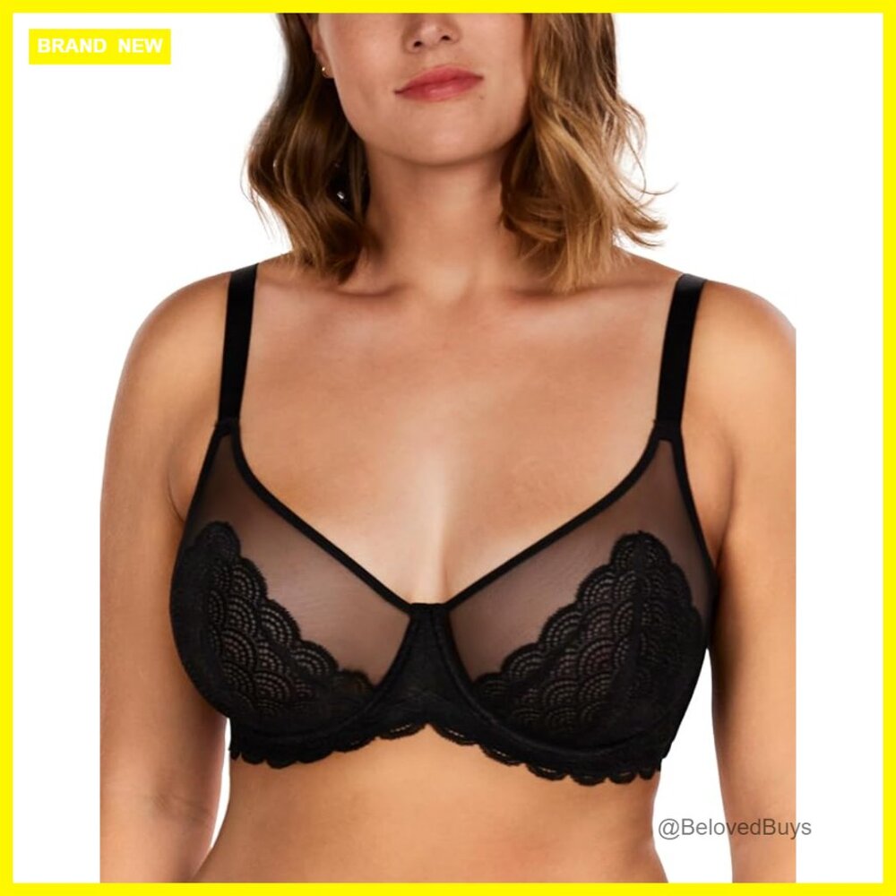 Minimizer Bra Full Coverage Lace Plus Size Large Bust Underwire Support